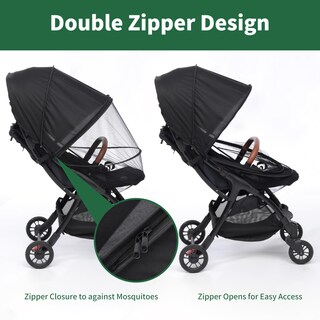 Foto 4 | Foto 4 | Parasol Y Mosquitera Para Cochecito Duomi 2 En 1 - Venta Internacional.