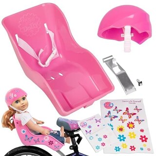 Foto 1 | Foto 1 | Paquete De Asiento De Bicicleta Y Casco Ride Along Dolly Pink Para 18 A 22 Años - Venta Internacional.