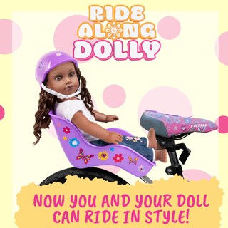 Foto 2 | Foto 2 | Paquete De Asiento De Bicicleta Y Casco Ride Along Dolly Pink Para 18 A 22 Años - Venta Internacional.