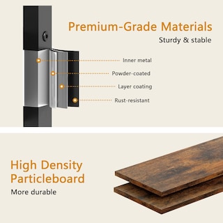 Foto 4 | Foto 4 | Escalera De Baño Gewudraw De 3 Niveles Con Cajón  Color Marrón - Venta Internacional.