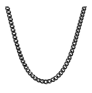 Foto 1 | Foto 1 | Xtellar Cadena Estilo Cubano Premium En Acero Inoxidable Negro Unisex Y Ajustable