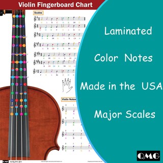 Foto 3 | Foto 3 | Tabla De Digitación De Violines Qmg Aprenda Técnicas De Escalas - Venta Internacional.