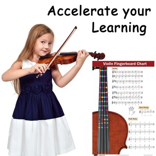 Foto 5 | Foto 5 | Tabla De Digitación De Violines Qmg Aprenda Técnicas De Escalas - Venta Internacional.
