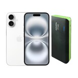 iPhone 16 128 GB Blanco Reacondicionado Grado A + Batería Portátil