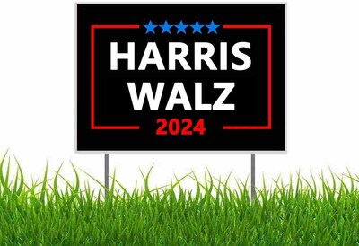 Foto 1 | Foto 1 | Letrero De Patio Lymhy Harris Walz 2024 Kamala Harris Tim Walz Waltz - Venta Internacional.
