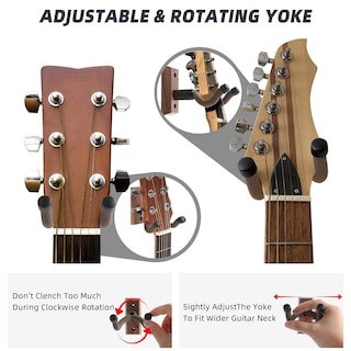 Foto 2 | Foto 2 | Soporte De Pared Para Guitarra Veintico Classic Deep Cradle En Forma De V - Venta Internacional.
