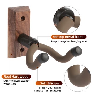 Foto 3 | Foto 3 | Soporte De Pared Para Guitarra Veintico Classic Deep Cradle En Forma De V - Venta Internacional.