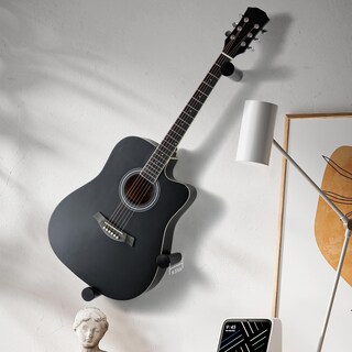 Foto 3 | Foto 3 | Soporte De Pared Para Guitarra Dazzlife Acoustic Horizontal De Madera Negro - Venta Internacional.