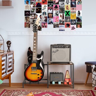 Foto 6 | Foto 6 | Soporte De Guitarra Bikoney Para 3 Guitarras Eléctricas Y Bajos Con Soporte De Amplificador - Venta Internacional.