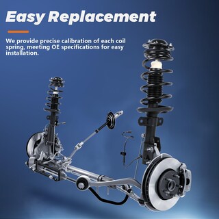 Foto 6 | Foto 6 | Conjunto Completo De Muelles Traseros Para Honda Cr-v 02-06 - Venta Internacional.