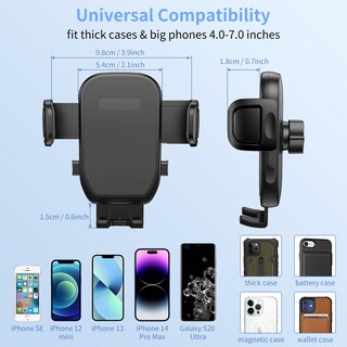 Foto 6 | Foto 6 | Soporte Universal Para Portavasos De Coche Bokilino Para Teléfono De 4 A 7 Pulgadas - Venta Internacional.