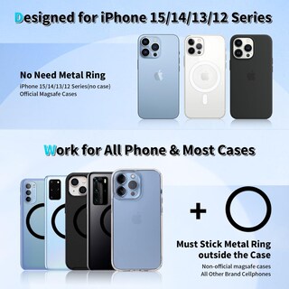 Foto 6 | Foto 6 | Soporte Magnético Apps2car Car Para Iphone Con Magsafe - Venta Internacional.