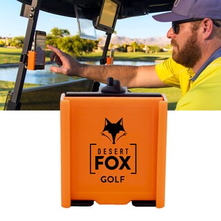 Foto 1 | Foto 1 | Carrito De Teléfono Desert Fox Golf Ajustable Naranja - Venta Internacional.