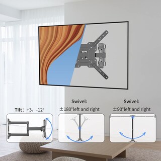 Foto 2 | Foto 2 | Soporte De Pared Para Tv Suptek Full Motion 23-55 Pulgadas 25 Kg Vesa 400 X 400 Mm - Venta Internacional.