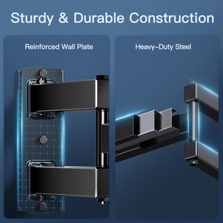 Foto 7 | Foto 7 | Soporte De Pared Para Tv Perlesmith Con Certificación Ul Full Motion De 26 A 60 Pulgadas - Venta Internacional.