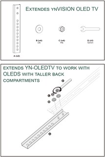 Foto 5 | Foto 5 | Soporte Extensor Vesa Ynvision. Diseño Para Yn-oledtv - Venta Internacional.