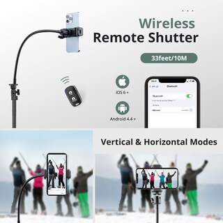 Foto 5 | Foto 5 | Trípode Para Teléfono Sensyne 92 Con Palo Para Selfies 42 Cm Flexible - Venta Internacional.