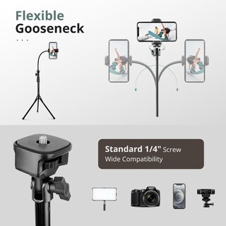 Foto 6 | Foto 6 | Trípode Para Teléfono Sensyne 92 Con Palo Para Selfies 42 Cm Flexible - Venta Internacional.