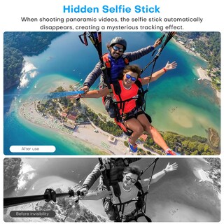 Foto 2 | Foto 2 | Palo Para Selfies Reygeak De 118 Pulgadas Para Fibra De Carbono Insta360 X4 - Venta Internacional.