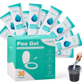 Foto 1 | Foto 1 | Paquetes De Gel Higiénico Portátiles Oumee Poo Gel Paquete De 30 - Venta Internacional.