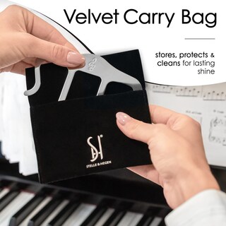 Foto 4 | Foto 4 | Clip Para Libros De Música Y Soporte Para Páginas Stelle & Hegen De Acero Inoxidable - Venta Internacional.