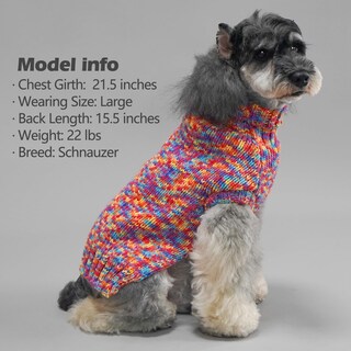 Foto 5 | Foto 5 | Jersey Para Perro Kyeese Cuello Alto Térmico Con Agujero Para Correa Talla Xs Rojo - Venta Internacional.