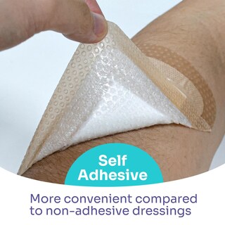 Foto 4 | Foto 4 | Apósito Para Heridas Conkote De Silicona Superabsorbente 5 X 5 Cm Paquete De 10 - Venta Internacional.