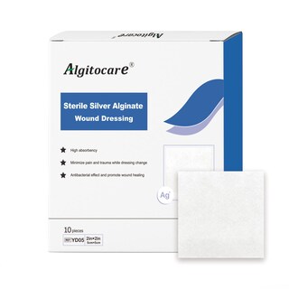Foto 1 | Foto 1 | Apósito Para Heridas Algitocare Ag Alginato De Plata Y Calcio 2 X 2 Cm - Venta Internacional.