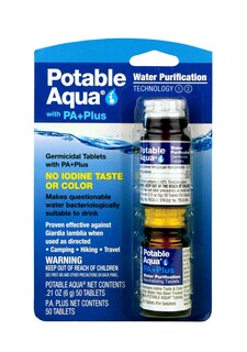 Foto 1 | Foto 1 | Tabletas De Purificación De Agua Potable Aqua Pa Plus 50ct X2 - Venta Internacional.
