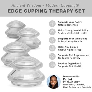 Foto 5 | Foto 5 | Set De Terapia De Ventosas Lure Essentials 8 Tazas De Silicona Transparente - Venta Internacional.