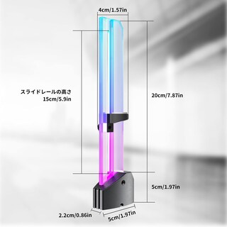 Foto 7 | Foto 7 | Gpu Brace Uphere Gh03argb Rgb Direccionable Con Altura Ajustable - Venta Internacional.