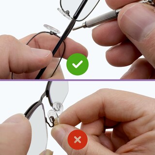 Foto 3 | Foto 3 | Kit De Reparación De Gafas Gms Optical Con Almohadillas Nasales Antideslizantes (10 Pares) - Venta Internacional.