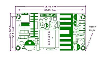 Foto 2 | Foto 2 | Módulo De Fuente De Alimentación Noyito Ac A Dc Aislado 24 V 4 A 120 W - Venta Internacional.