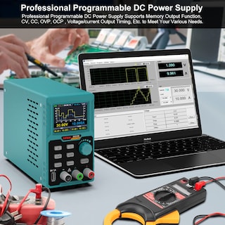 Foto 3 | Foto 3 | Fuente De Alimentación Dc Kiprim Dc310s 0-30 V 0-10 A Con Software Para Pc - Venta Internacional.