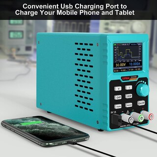 Foto 6 | Foto 6 | Fuente De Alimentación Dc Kiprim Dc310s 0-30 V 0-10 A Con Software Para Pc - Venta Internacional.