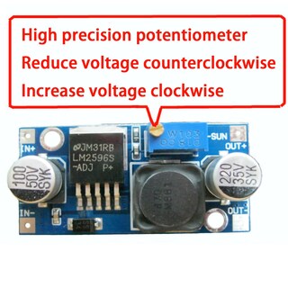 Foto 3 | Foto 3 | Módulo De Fuente De Alimentación Holy Feather Lm2596s-adj Buck Boost - Venta Internacional.