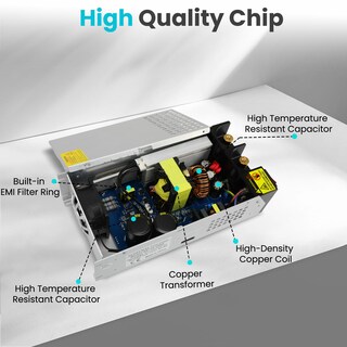 Foto 6 | Foto 6 | Fuente De Alimentación Vixkpirr Dc 24 V 62.5 A 1500 W Ac 110 V A Dc 24 V - Venta Internacional.