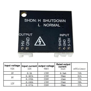 Foto 6 | Foto 6 | Módulo De Fuente De Alimentación Qinizx Dc 12v A 150v-220v 170v - Venta Internacional.