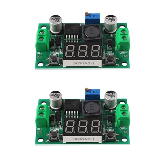Foto 1 | Foto 1 | Módulo De Conversión De Potencia Dc-dc Step Down Buck Lm2596 Con Voltímetro - Venta Internacional.