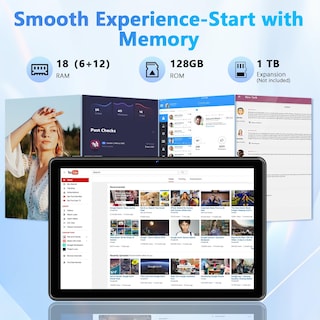 Foto 2 | Foto 2 | Tablet Aobante Android 15 De 10 Pulgadas 18 Gb De Ram 128 Gb De Rom 1 Tb - Venta Internacional.