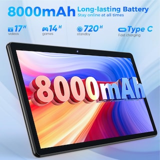 Foto 4 | Foto 4 | Tablet Pynarel Android 14 26 Gb Ram 256 Gb Rom 10 1'' Con Teclado - Venta Internacional.