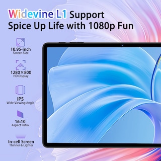 Foto 5 | Foto 5 | Tablet Skyegg K15 11 Pulgadas Android 14 24 Gb+256 Gb+1 Tb Gris - Venta Internacional.