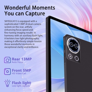 Foto 7 | Foto 7 | Tablet Skyegg K15 11 Pulgadas Android 14 24 Gb+256 Gb+1 Tb Gris - Venta Internacional.