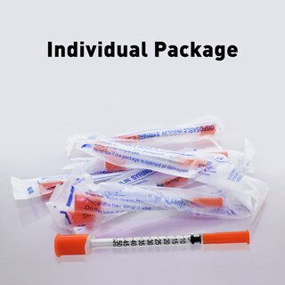 Foto 7 | Foto 7 | Jeringa Knixxo U-100 De 0 5 Ml Con Aguja De 30 G Y 8 Mm Sellada Individualmente Paquete De 100 - Venta Internacional.