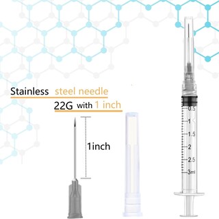 Foto 3 | Foto 3 | Herramienta De Medición De Muestras De Laboratorio Dm Yosleb 3 Ml Calibre 22 Luer Lock - Venta Internacional.