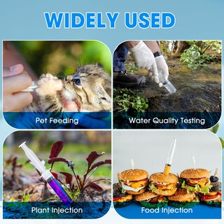 Foto 4 | Foto 4 | Jeringa Ehoycq De 20 Ml Para Líquidos Con Adaptadores Y Tapón Paquete De 20 - Venta Internacional.