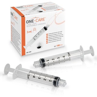 Foto 1 | Foto 1 | Jeringas Medivena One-care 5 Ml Luer-lock Estériles 100/caja - Venta Internacional.