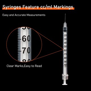 Foto 4 | Foto 4 | Jeringas U-100 1 Ml 30 G 5/16 (8 Mm) Con Agujas X50 Searvgrh - Venta Internacional.