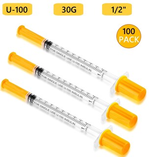 Foto 2 | Foto 2 | Jeringa Desechable Fovafod De 1 Ml 30 G 0 5 Cm Sellada Individualmente - Venta Internacional.