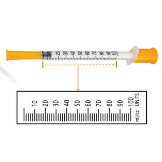 Foto 4 | Foto 4 | Jeringa Desechable Fovafod De 1 Ml 30 G 0 5 Cm Sellada Individualmente - Venta Internacional.